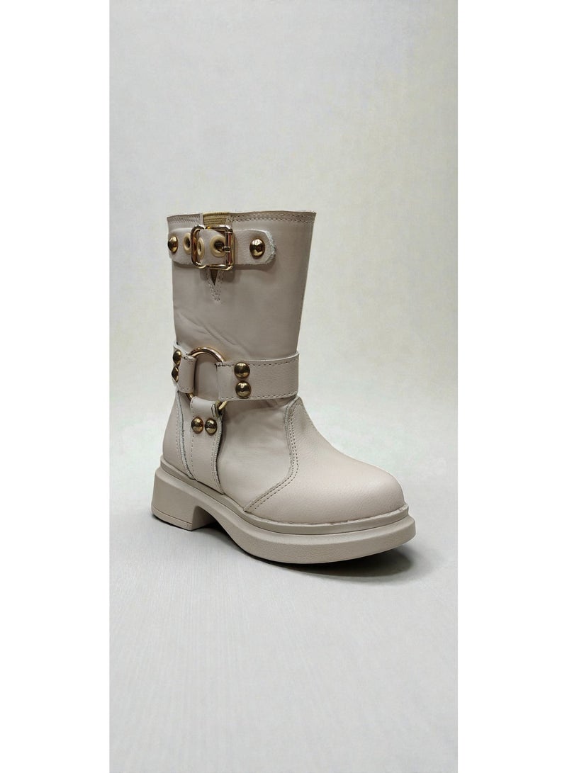 بوت أطفال جلد - Image 5